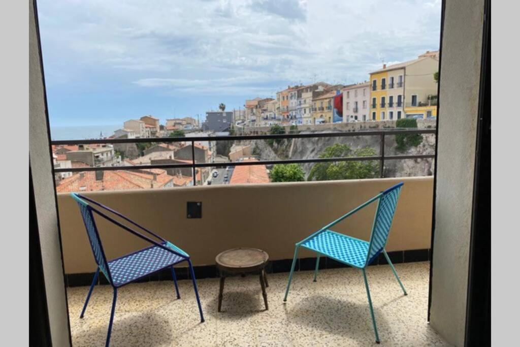 Vues Exceptionnelles Mer, Port Et Toits De Sète Kültér fotó